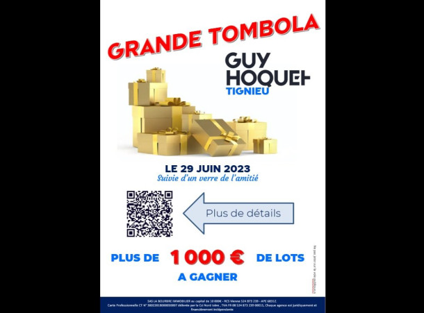GRANDE TOMBOLA GUY HOQUET TIGNIEU